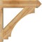 Ekena Millwork Imperial Arts & Crafts Rough Sawn Outlooker, Western Red Cedar, 8"W x 34"D x 34"H OUT08X34X34IMP03RWR - alternate 4
